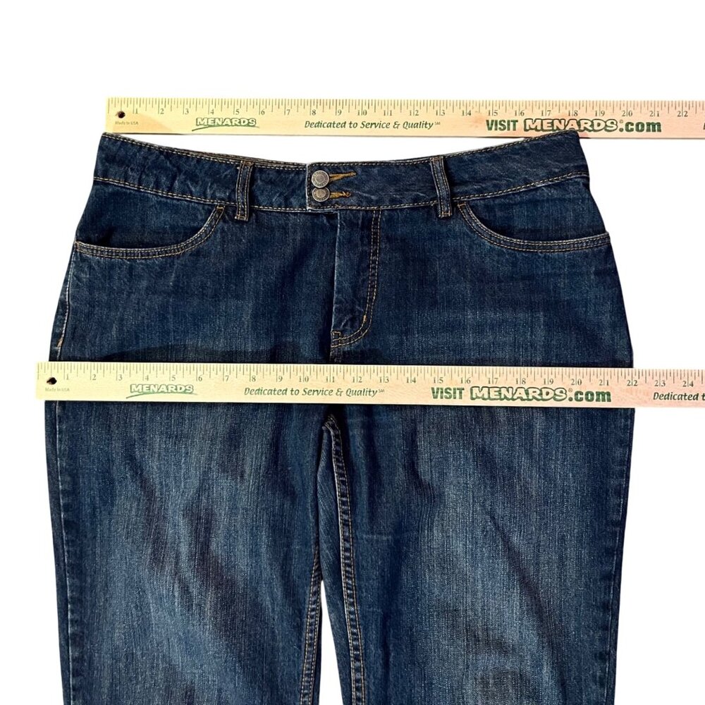 Stetson Womens City Trouser Jeans Size 14 Western Denim Used - Picture 10 of 13